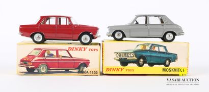 null DINKY TOYS (FR)

Lot of two vehicles : Simca 1100 Ref 1407 - Moskvitch Ref 1410...