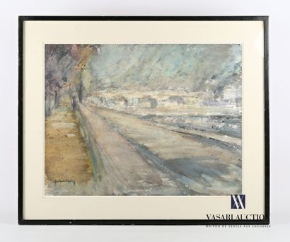 null SALAMANCA Antonio (XX century)

View of a bridge

Watercolor on paper 

Signed...