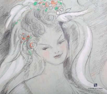 null D'ARVOY Gil (XXème siècle)

Cydalise et les faunes - Jeune femme à la robe fleurie...