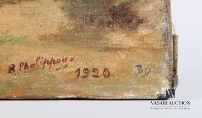 null PHALIPPOU B.

Couple of Bretons

Pair of oil on canvas

Signed and dated 1920...