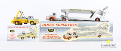 null DINKY SUPERTOYS (FRANCE MECCANO)

Tracteur Unic et semi-remorque porte-voitures...