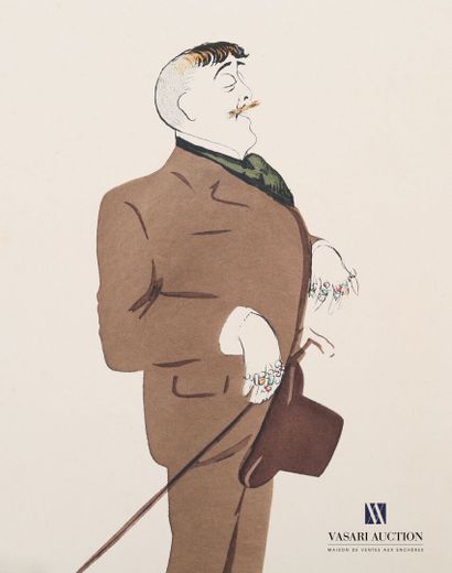 null SEM (1863-1934), d'après

Caricatures de contemporains : Jean Lorrain - Arthur...