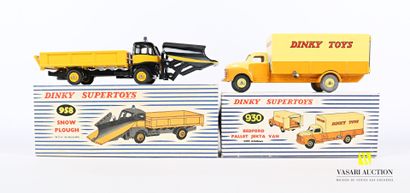 null DINKY SUPERTOYS (GB MECCANO)

Snowplow 958

Bedford truck "Dinky Toys" 930

(original...