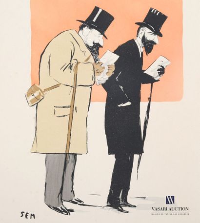 null SEM (1863-1934), d'après

Caricatures de contemporains : Gérard de Ganay - Gaston...