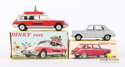 null DINKY TOYS (FR)

Lot of two vehicles : Break ID 19 RTL Ref 1404 - Simca 1100...