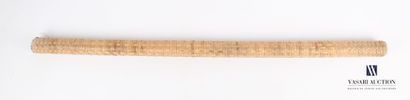 null GABON - FANG

Palaver cane of tubular form in braided straws.

(slight wear)

Length...