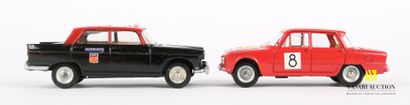 null DINKY TOYS (FR)

Lot of two vehicles : Taxi radio G7 404 Peugeot Ref 1400 -...