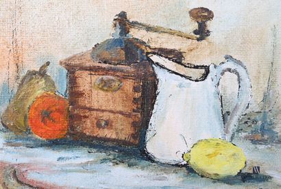 null SAURET G. (XXth century)

Still life with a coffee mill - Still life with a...