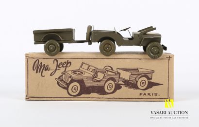 null MY JEEP PARIS

Vehicle 1/43th in painted sheet metal 

(small wears, box in...