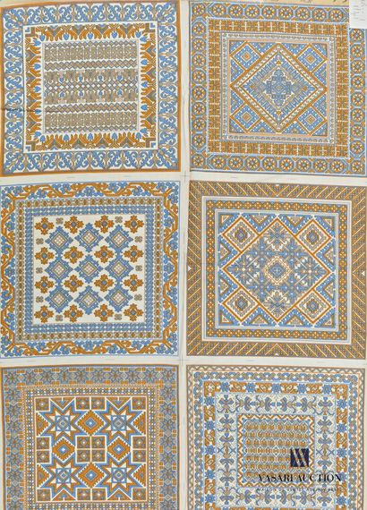 null FABBRIZIANI & CALANDRA - ROME

Serieda 6 euscuni - Ref 4

Four silk panels

127...