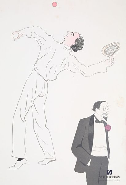 null SEM (1863-1934), after

Grand Hotel - The hand in the pocket - Tennis player...