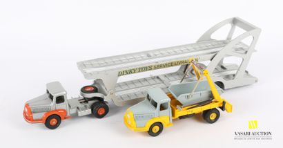 null DINKY SUPERTOYS (FRANCE MECCANO)

Unic tractor and car carrier Boilot 39A

Unic...