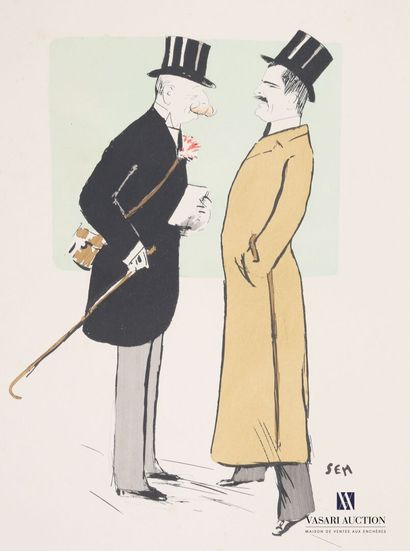 null SEM (1863-1934), d'après

Caricatures de contemporains : Gérard de Ganay - Gaston...