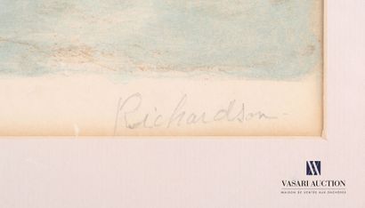 null RICHARDSON (XXème siècle)

Jeune fille pensante 

Lithographie en couleurs

Annotée...
