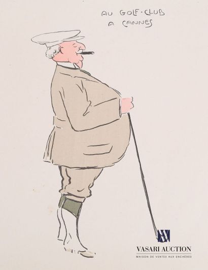 null SEM (1863-1934), d'après

Au golf club à Cannes - A l'hotel de Paris - L'homme...