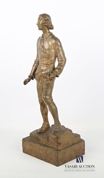 null ELDH Carl Johan (1873-1954)

Jeune homme au bouquet de fleur

Bronze à patine...