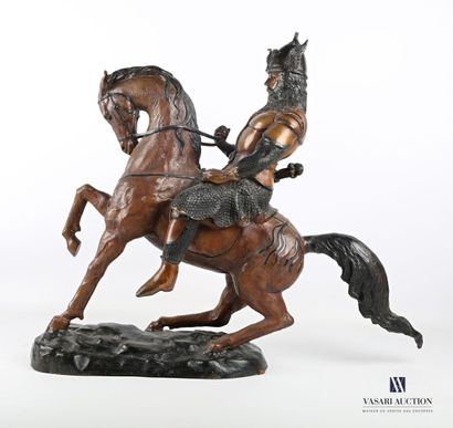 null ANONYME

Guerrier celte à cheval

Bronze à double patine

Début XXème siècle

(quelques...