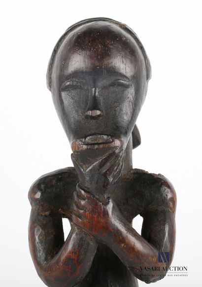 null FANG - GABON

Statue d'ancêtre, gardien de reliquaire en bois sculpté figurant...