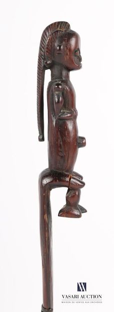 null FANG - GABON

Wooden dagger, the handle carved of a man with his hands joined...