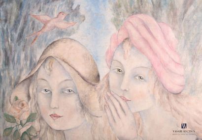 null Irène LAGUT (1893-1994)

Les deux soeurs au secret

Huile sur toile

Signée...