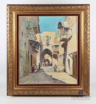 null GROSSE (XXème siècle)

Vue de rue animée au Maroc

Huile sur toile

Signée en...
