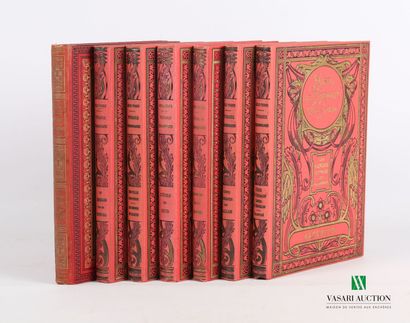 null [JULES VERNE/HACHETTE]

Lot comprenant six volumes : Le chancellor suivi de...