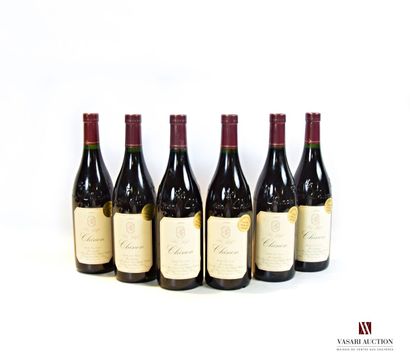 null 6 bottles CHINON Les Loges mise Raffaults Soeurs 1998

	Cuvée Vieilles Vignes....