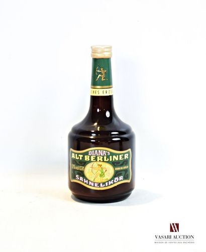 null 1 bouteille	Liqueur à base de malt Whisky DIANA'S Sahnelikör Alt Berliner (Allemagne)		

	70...