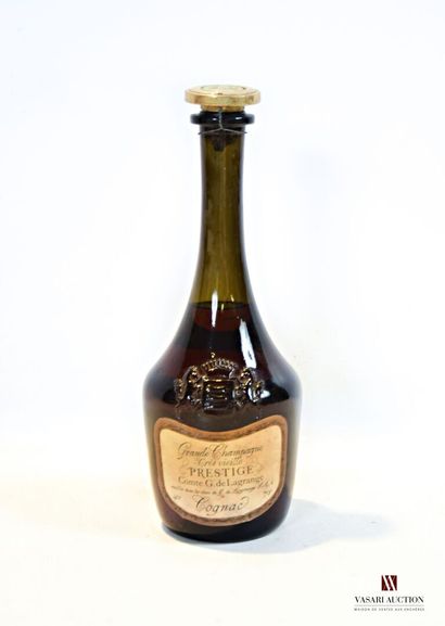 null 1 bottle Cognac Grande Champagne Very old "Prestige" set Comte G. de Lagrange

	And....