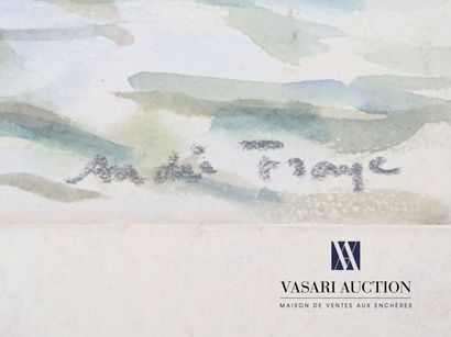 null FRAYE André (C. 1887-1963)

Cabanes en bord de mer - Voiliers à l'ancre

Deux...