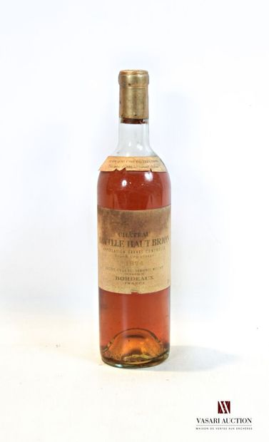 null 1 bouteille	Château LAVILLE HAUT BRION	Graves GCC 	1974

	Et. fanée et tachée(1...