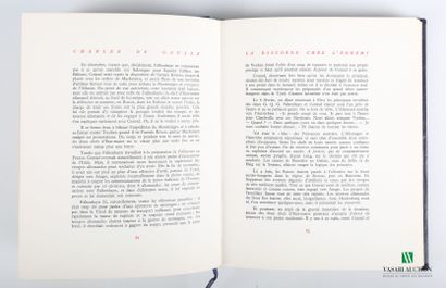 null [CHARLES DE GAULLE]

Lot including five volumes in-4°: 

- Two volumes : Oeuvres...
