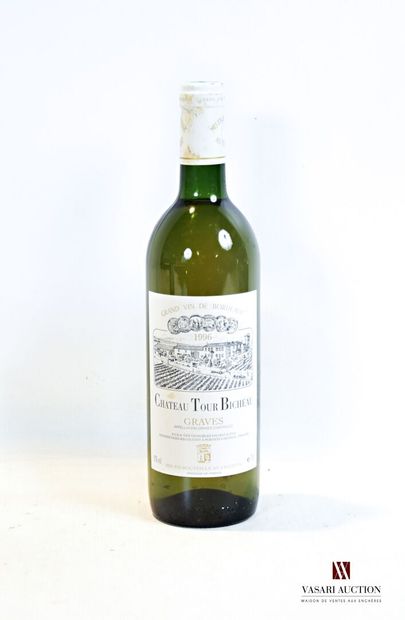 null 1 bottle Château TOUR BICHEAU Graves white 1996

	And. a little stained. N:...