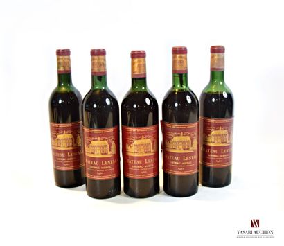 null 5 bouteilles	Château LESTAGE	Listrac CBS	1964

	Et.: 3 excellentes (1 un peu...