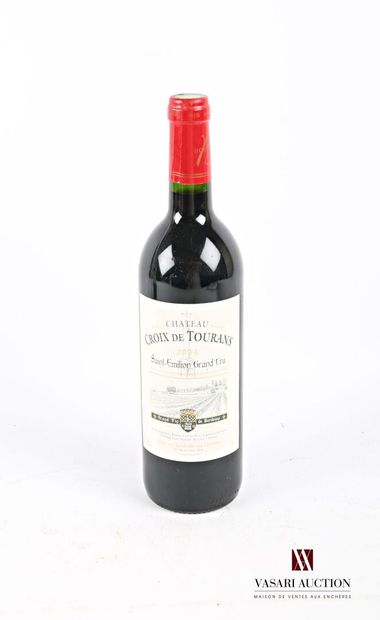null 1 bouteille	Château CROIX DE TOURANS	St Emilion GC	2014

	Présentation et niveau,...