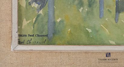 null CHARAVEL Paul (1877-1961)

Path to the beach

Watercolor on paper

Signed lower...