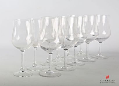 Lot of tasting glasses including a suite...