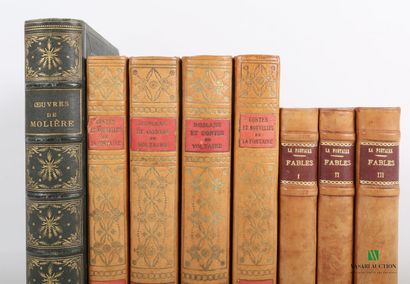 null [CLASSICAL LITERATURE]

Lot including eight works:

- SAINTE BEUVE - Oeuvres...