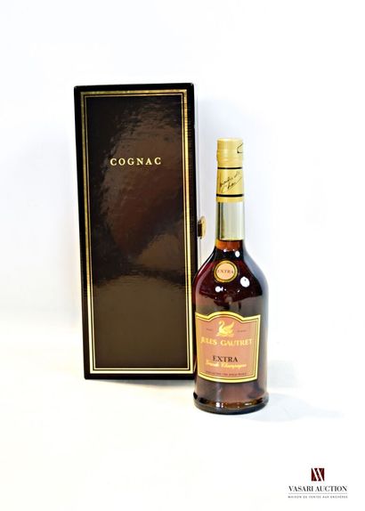null 1 bottle Cognac Extra Grande Champagne JULES GAUTRET

	70 cl - 40°. Presentation...