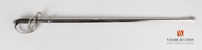 null Sabre d'officier d'infanterie modèle 1882, lame de 83 cm, fusée corne filigranée,...