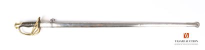 null Cavalry sword type 1854, straight blade of 92 cm, marked on the back Coulaux...
