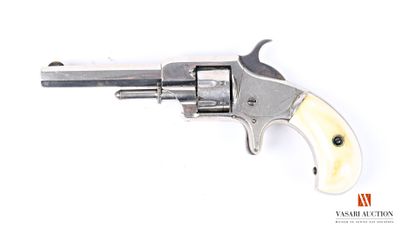 null Revolver de poche calibre .22 short, canon octogonal rayé de 8 cm, marqué sur...