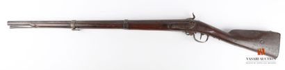 null Fusil réglementaire type 1777, canon de 80,5 cm, platines à silex de 160 mm...