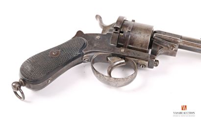 null Revolver à broche « pour officier » système Lefaucheux calibre 9 mm, canon rayé...