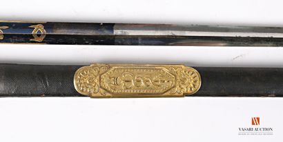 null Exceptional doctor general's ceremonial sword, gilded bronze mount, right cruise...