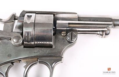 null Beau revolver règlementaire modèle 1873, calibre 11 mm, canon rayé de 11,5 cm,...