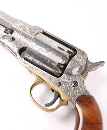 null Revolver Western à poudre noire type Remington 1858 modèle Coltman calibre .44,...