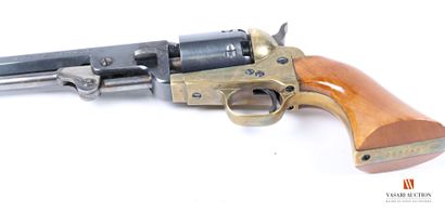 null Revolver western à poudre noire calibre 36, canon octogonal rayé de 19 cm, barillet...