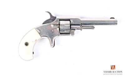 null Revolver de poche calibre .22 short, canon octogonal rayé de 8 cm, marqué sur...