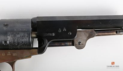 null Revolver Western à poudre noire Modello 1851 Sheriff's, caliber .36, canon octogonal...